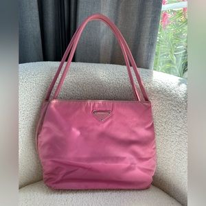 Authentic Prada Nylon Pink Bag
